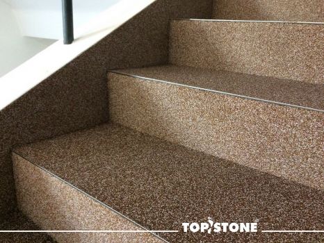 Stone carpet TopStone - colored sands - KHS Olomouc 500m2